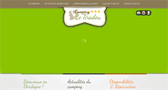Desktop Screenshot of camping-le-tiradou.com